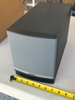 Bose subwoofer and power cable