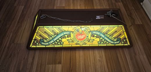 Pool table Miller Lamp