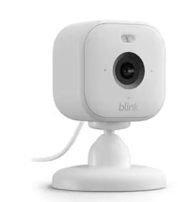 Mini 2 Wired Indoor/Outdoor Smart Security Camera with 1080p HD, 2-way talk & audio, Color Night Vision, White (1-Pack)