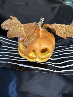 Original Haunted Mansion, Nightmare, Before Christmas, Pumpkin And Ribbon Authenticity Guaranteed