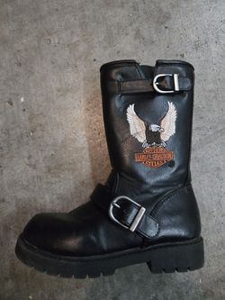 Kids Harley Davidson Boots SIZE 11M