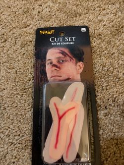 Cut scrapes for Halloween