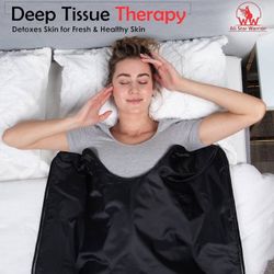 All Star Sauna Blanket - Higher Dose Infrared Sauna Blanket for Weight Loss and Detox - Infrared Sauna Blanket - Far Infrared Saunas for Home - Infrar