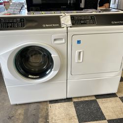 Speed Queen FF7 And DF7 Washer And Dryer Set In White ❤️💙