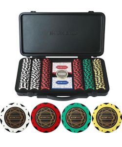 Clay Poker Chip Set 300 pieces