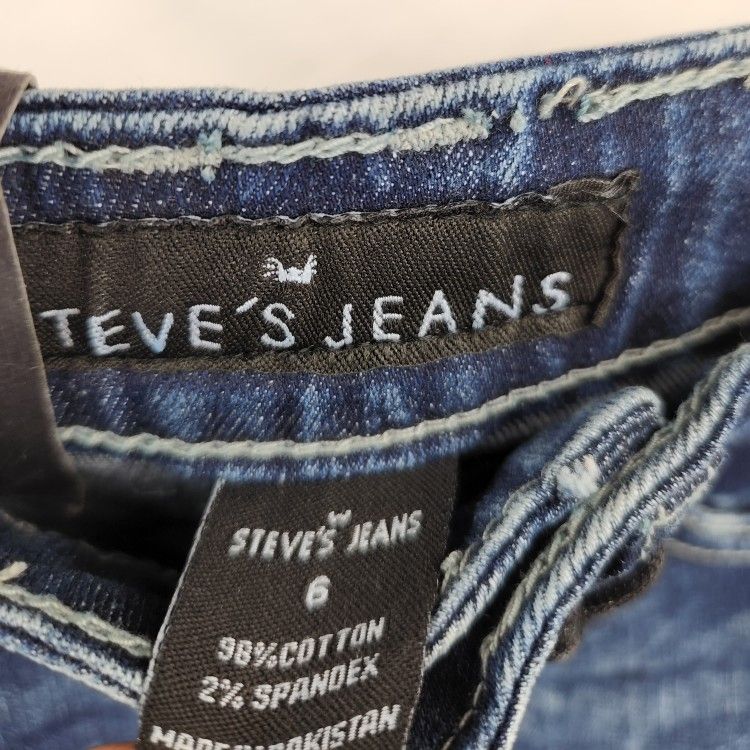 Steve's Jeans. Boys Size (6)