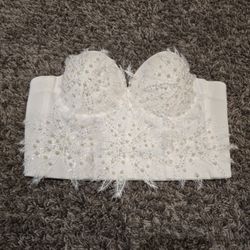 Embellished Corset bralette