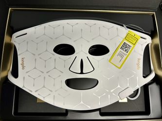 Kingdo FM-02 Cordless Red LED Light Therapy Mask For Face Sealed