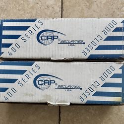 Two New CRP Securities 400 Series commercial door closer. $40 each.
