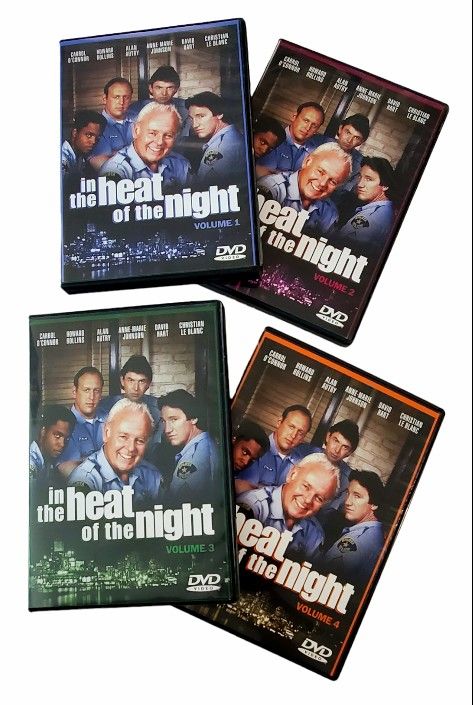 In The Heat of the Night Volume 1-4 1 2 3 4 DVD 32 Episode TV Series Crime Drama