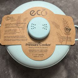 Eco microwave pressure cooker