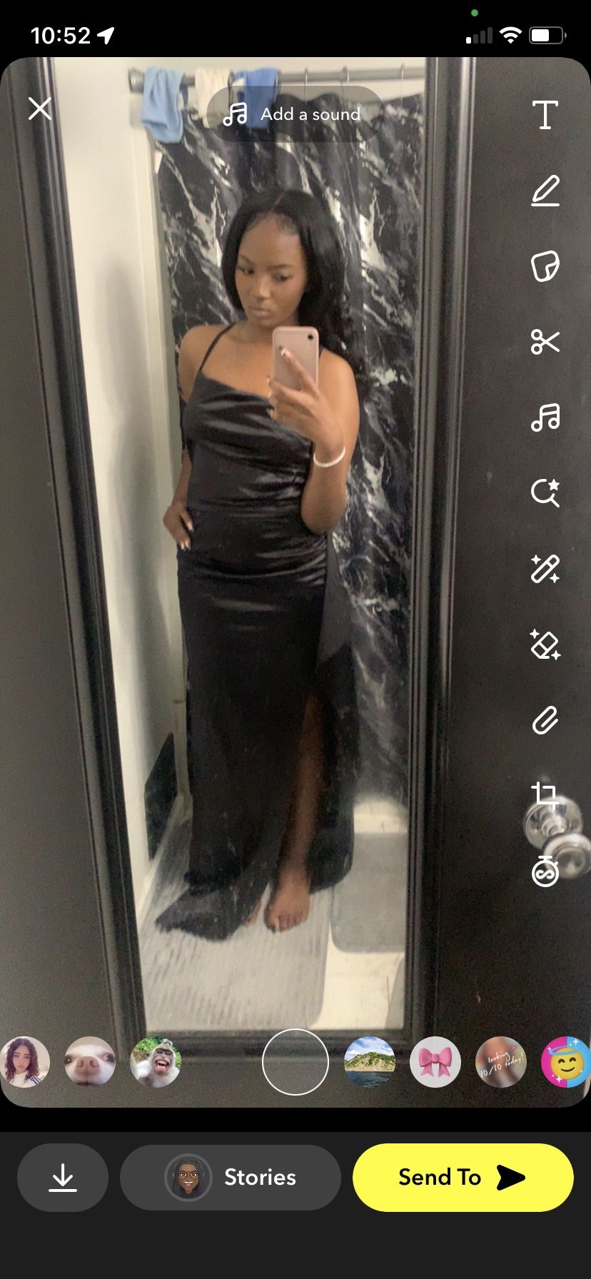 Nice Prom Or Going Out  Worn Once 