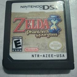 Nintendo Ds Game Zelda Phantom Hourglass No Case Used