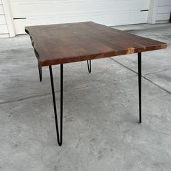 New 60” Live Edge Dining Table RRP: $700