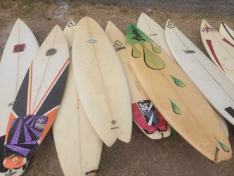 Surfboards And Boogie Boards $30 To $150