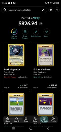 Pokemon Cards Vintage Collection