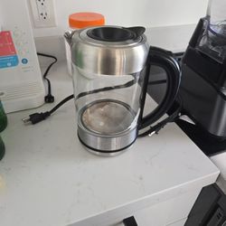 Clear Glass Hot Water Kettle