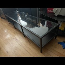 Glass Coffee Table 50” X 24” X 18.5” H