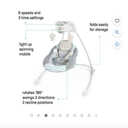 Ingenuity Foldable Baby Swing 