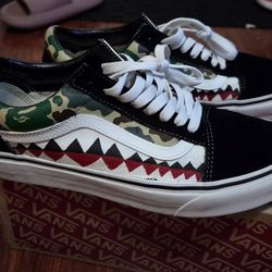Vans Old Skul Custom Bape Paint
