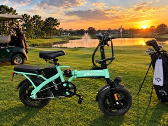 Electric Folding ebike E-bike i paid $950! Each back 2026 Feb. Aaking for $600! Each with helmet. Keys. Charger. Battery. Trade are welcome