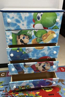 Mario Bro. 5 Drawer 