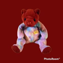 Ty Beanie Baby Birthday Bear 