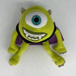 6” Mike Wachowski 2013 Halloween Vampire Dracula Disney Monsters University Plush