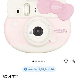 Hello kitty edition instax camera