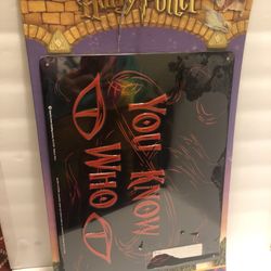 Harry Potter Tin Collectible Sign