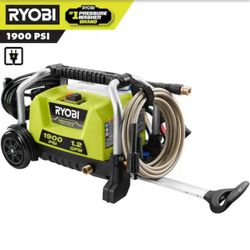 1900 PSI 1.2 GPM Cold Water Wheeled Corded Electric Pressure Washer