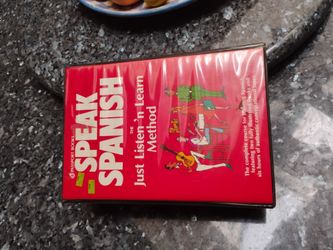 Speak Spanish cassette tapes