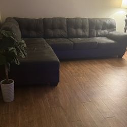 Sectional And Recliner 
