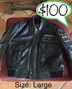 Yamaha Royal Star Leather Motorcycle Jacket