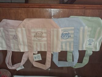 Trader Joe's Canvas Totes SET (Limited Edition)