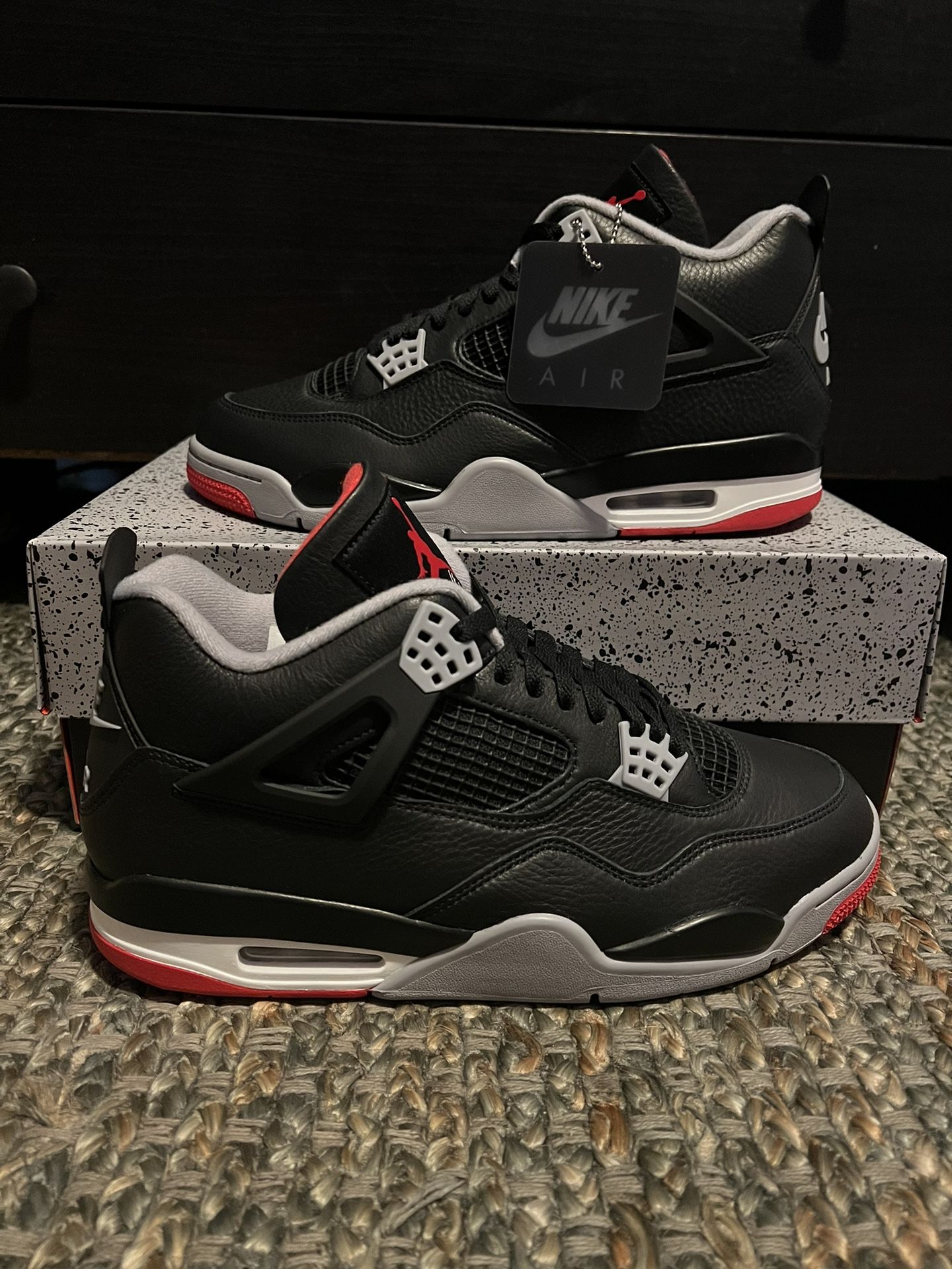 Jordan Retro 4 Bred Reimagined Size 11.5 New DS