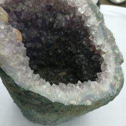 23.2 LB large natural amethyst geode cathedral crystal