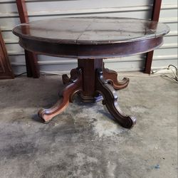 Antique Solid Wood Dining Table 