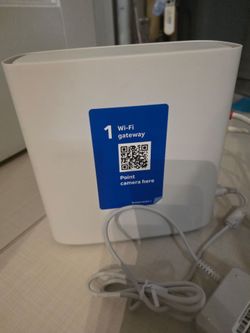 AT&T Wi-Fi Gateway / Router (White) with Power Adapter