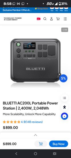 Bluitti AC200L 2000 watt