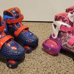Rollerskates Ajustable Size 11c-2youth