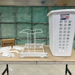 Rev-A-Shelf Pull Out Clothes Hamper w/ Door Mount Kit