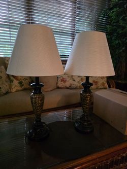 Vintage table lamps