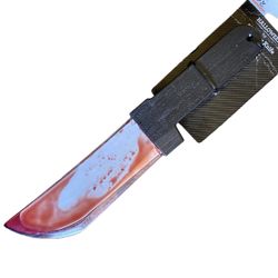 Bloody Blade Halloween Knife Blood Horror Machete Costume Accessory 14” Toy- NEW