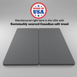 King Split Twin XL Bunkie Boards Low Profile Box Springs