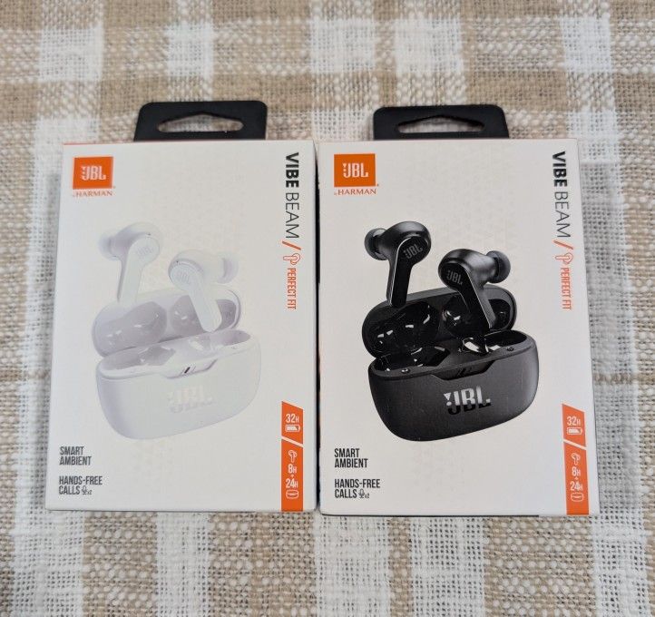 JBL Vibe Beam earbuds New