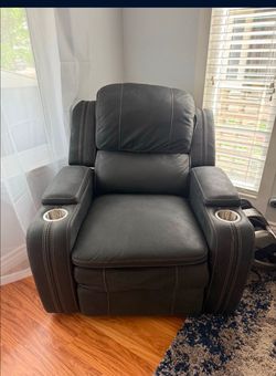 Recliners Sofa & Chairs Recliners (dark grey)