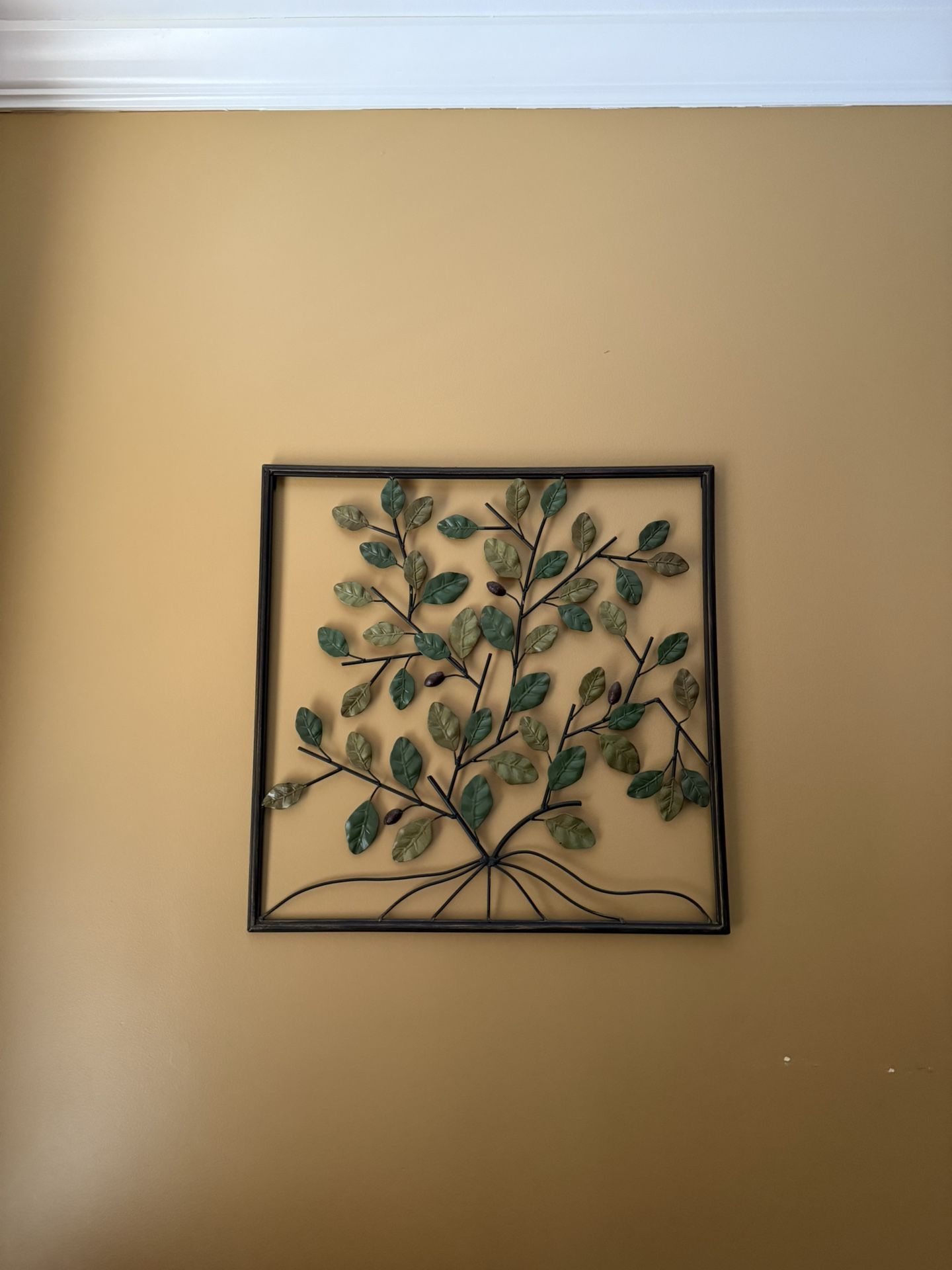 Metal Floral Picture
