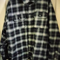 Mens flannel shirt size xxl