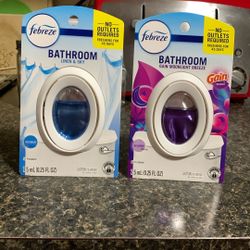 Fabreze “Bathroom “ Air Freshener-2 Items!($6.48+ Value)